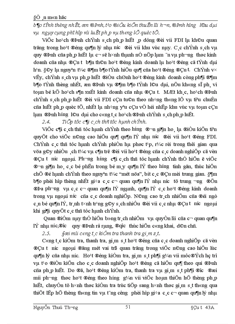 image for page Quản lý nhà nước đối với hoạt động đầu tư trực tiếp nước ngoài ở Việt Nam 1