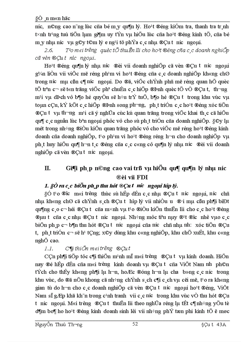 image for page Quản lý nhà nước đối với hoạt động đầu tư trực tiếp nước ngoài ở Việt Nam 1