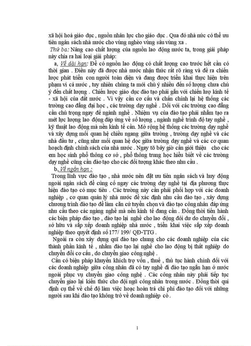 image for page Dân số và sự tác động của nó tới thị trường lao động Việt Nam 1