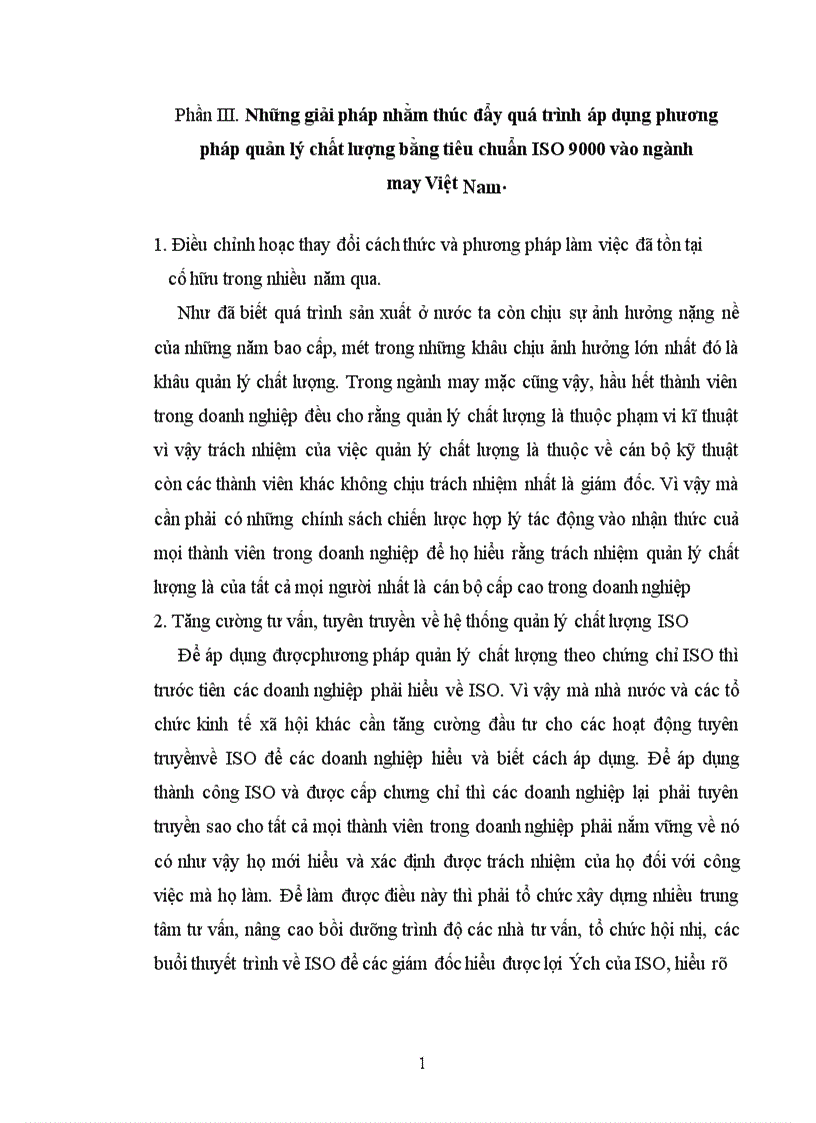 image for page Những giải pháp nhằm thúc đẩy quá trình áp dụng phương pháp quản lý chất lượng bằng tiêu chuẩn ISO 1