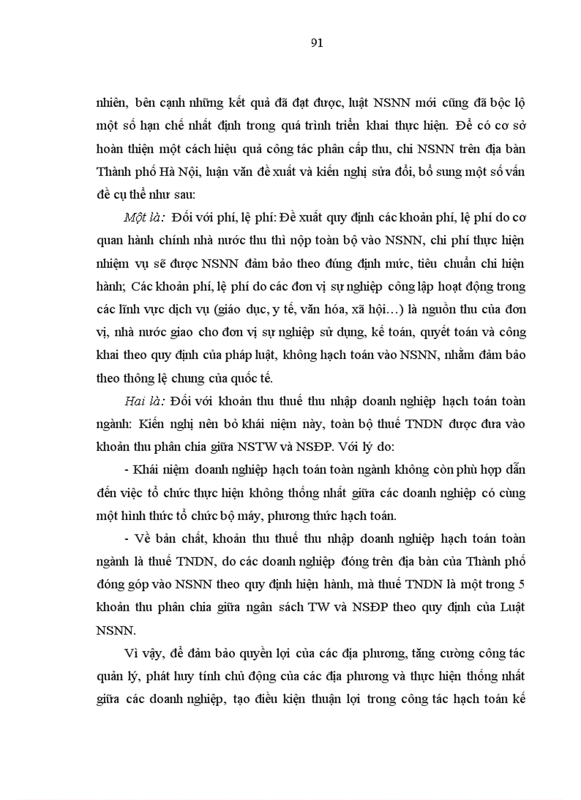image for page Hoàn thiện công tác phân cấp thu chi ngân sách nhà nước trên địa bàn thành phố Hà Nội 1