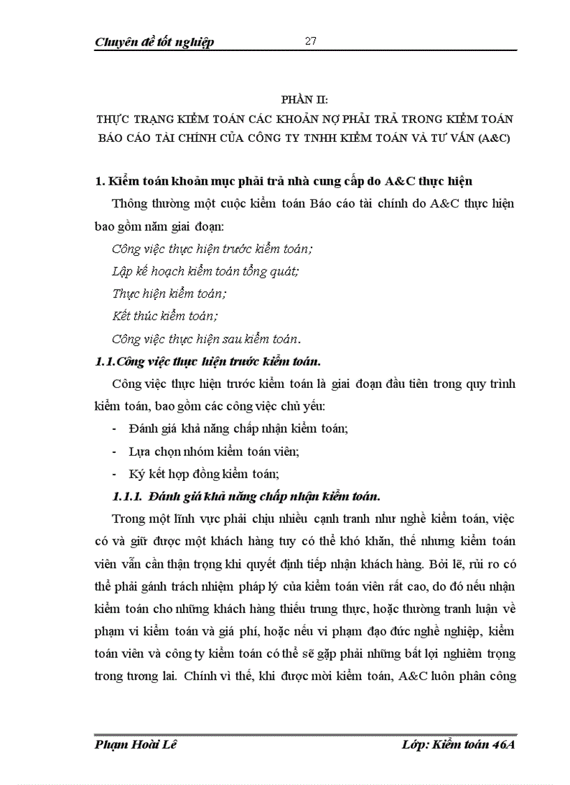 image for page Kiểm toán khoản phải trả người bán trên Báo cáo tài chính do Công ty TNHH Kiểm toán và Tư vấn thực hiện 1
