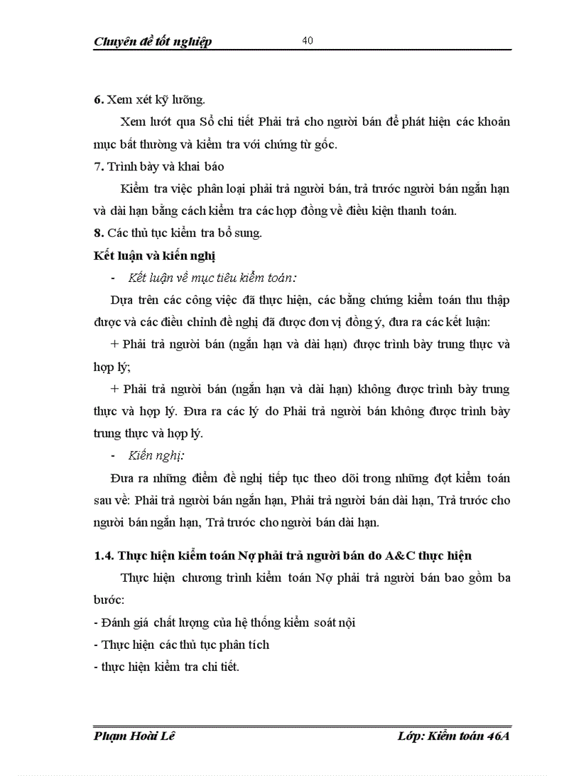 image for page Kiểm toán khoản phải trả người bán trên Báo cáo tài chính do Công ty TNHH Kiểm toán và Tư vấn thực hiện 1