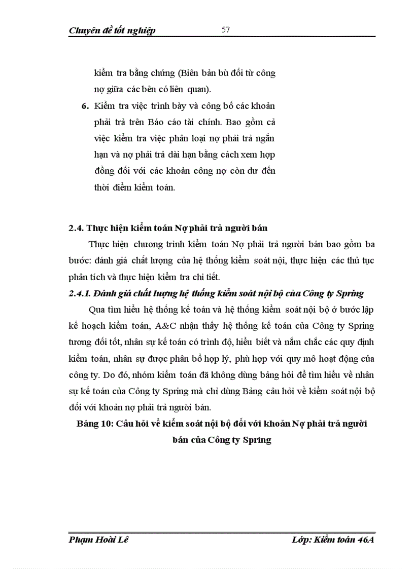 image for page Kiểm toán khoản phải trả người bán trên Báo cáo tài chính do Công ty TNHH Kiểm toán và Tư vấn thực hiện 1