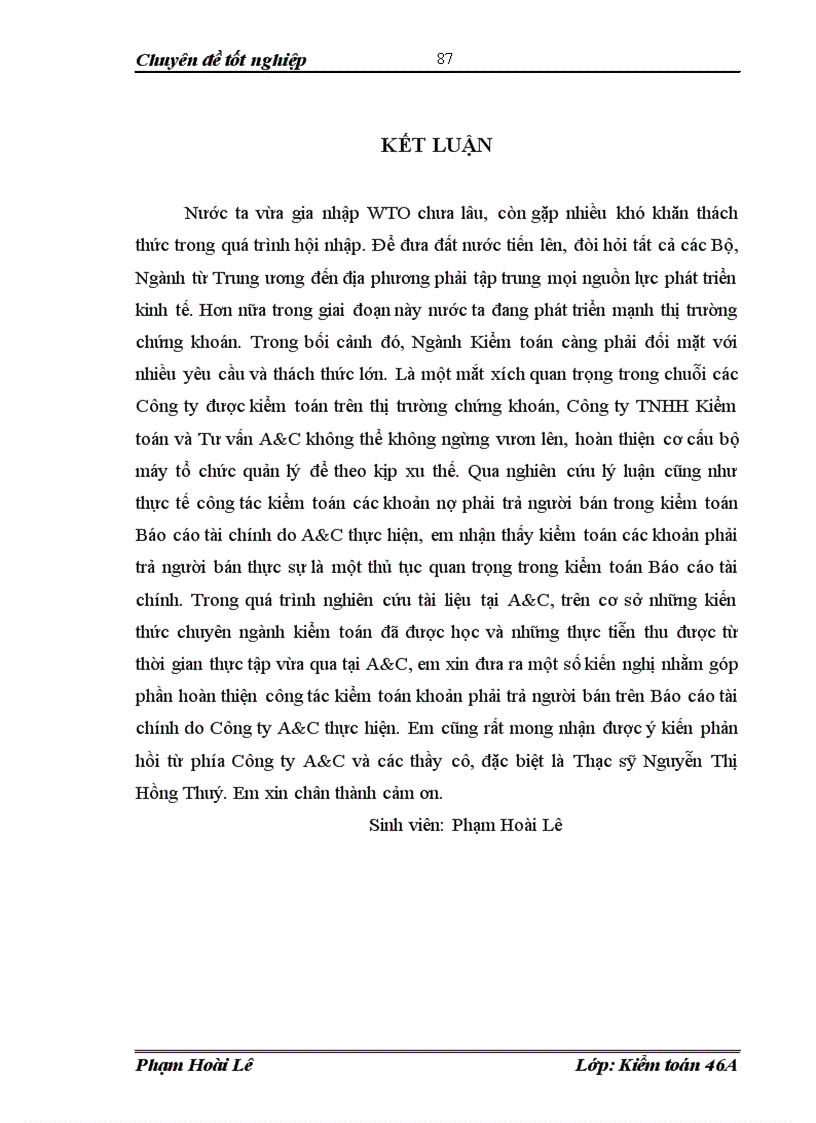 image for page Kiểm toán khoản phải trả người bán trên Báo cáo tài chính do Công ty TNHH Kiểm toán và Tư vấn thực hiện 1