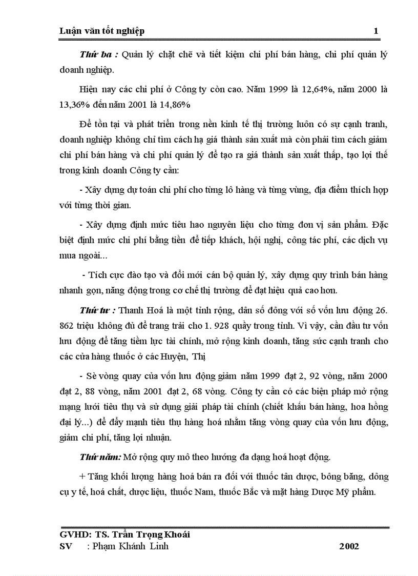 image for page Lợi nhuận và một số biện pháp chủ yếu nhằm tăng lợi nhuận ở Công ty Dược vật tư Y tế Thanh Hoá 1