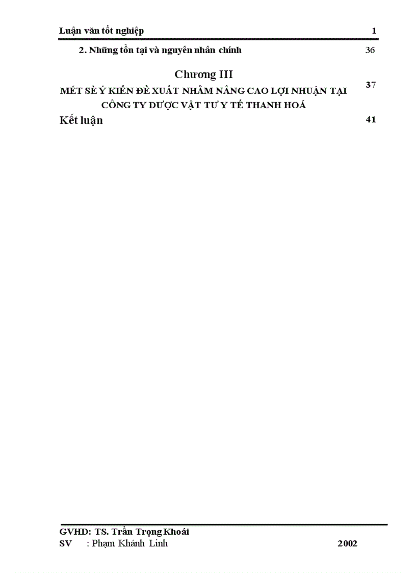 image for page Lợi nhuận và một số biện pháp chủ yếu nhằm tăng lợi nhuận ở Công ty Dược vật tư Y tế Thanh Hoá 1