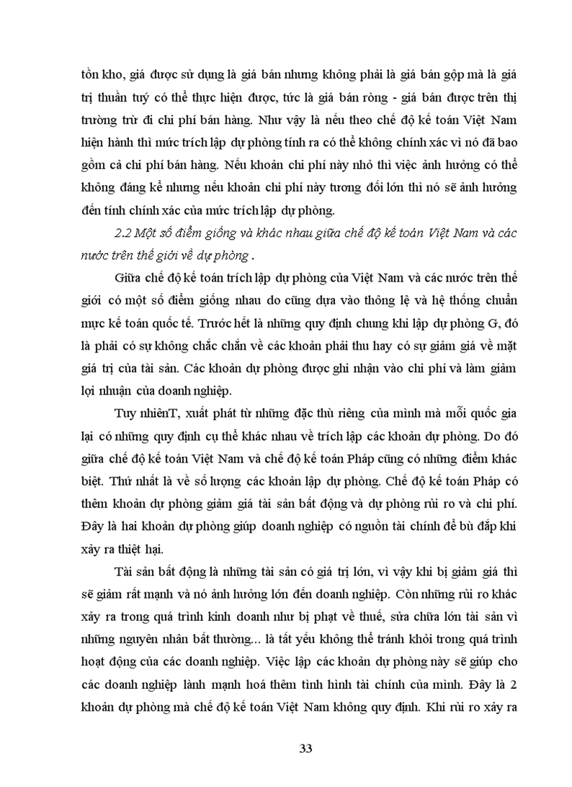 image for page Một số kiến nghị nhằm hoàn thiện chế độ tài chính và kế toán trích lập dự phòng trong các doanh nghiệp Việt Nam 1