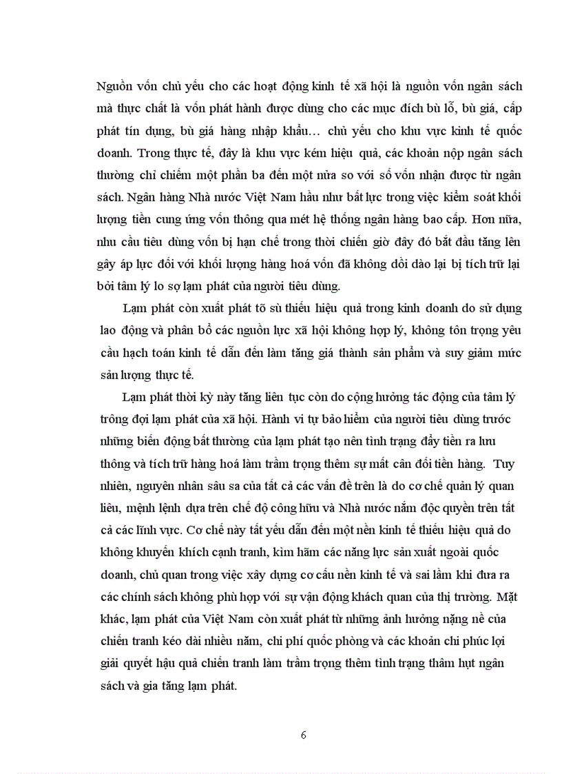 image for page Thực trạng lạm phát ở Việt Nam