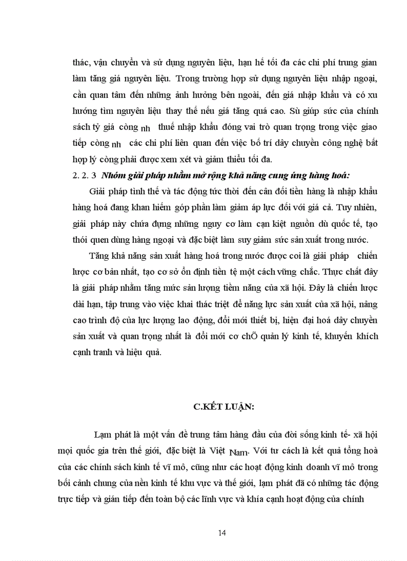 image for page Thực trạng lạm phát ở Việt Nam