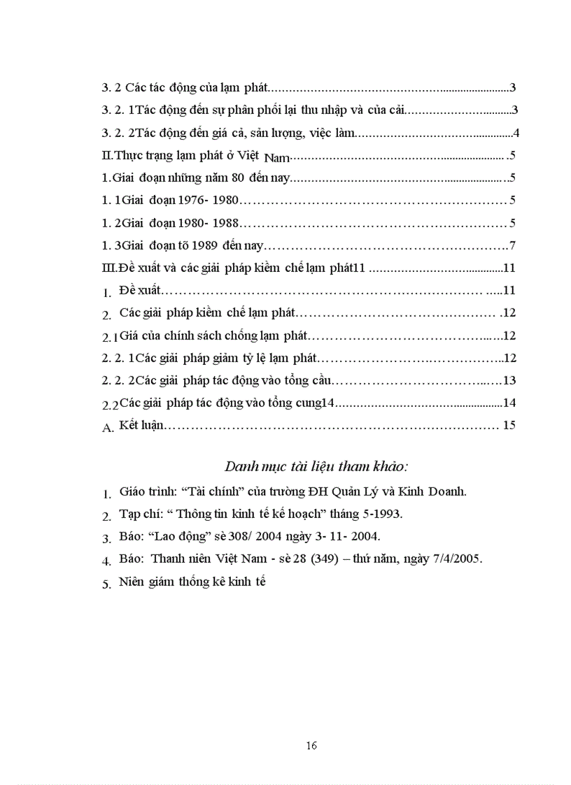 image for page Thực trạng lạm phát ở Việt Nam