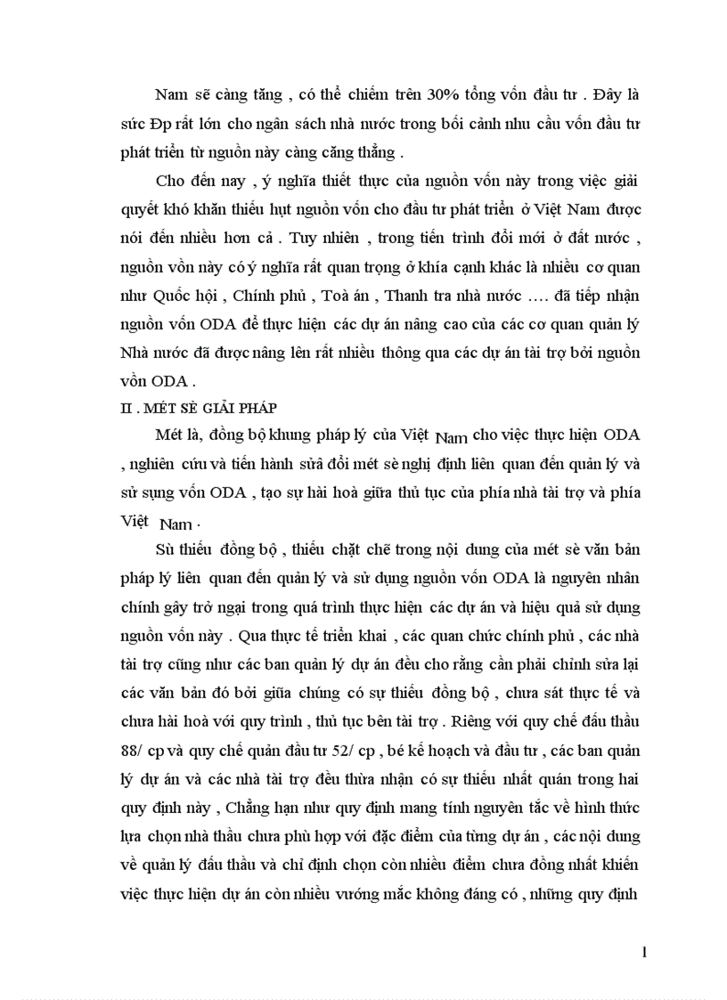 image for page Tình hình giải ngân trong các dự án sử dụng vốn ODA 1