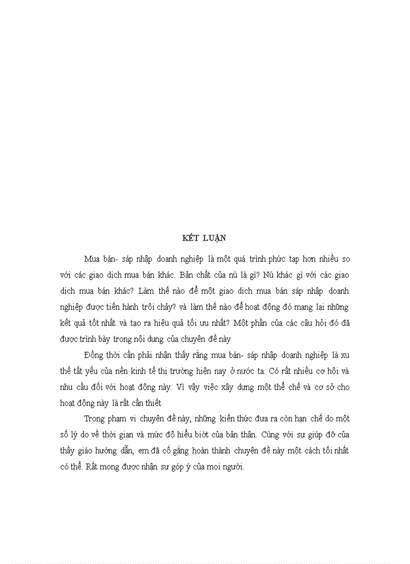 image for page Tìm hiểu dưới giác độ tài chính quy trình mua bán sáp nhập doanh nghiệp 1