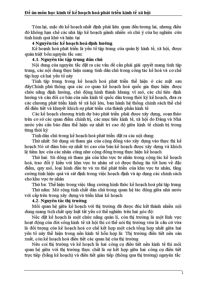 image for page Vai trò của kế hoạch hoá phát triển trong nền kinh tế thị trường và những vấn đề đổi mới trong công tác kế hoạch hoá ở Việt Nam hiện nay