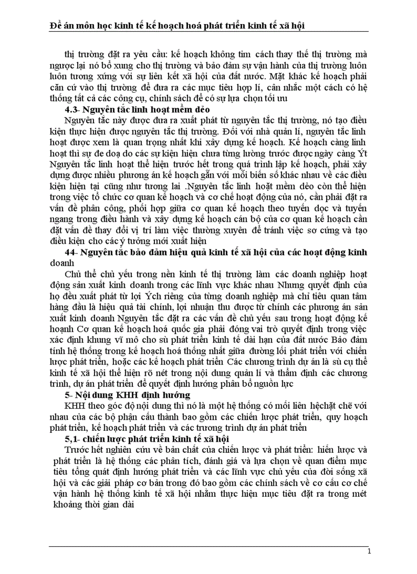 image for page Vai trò của kế hoạch hoá phát triển trong nền kinh tế thị trường và những vấn đề đổi mới trong công tác kế hoạch hoá ở Việt Nam hiện nay