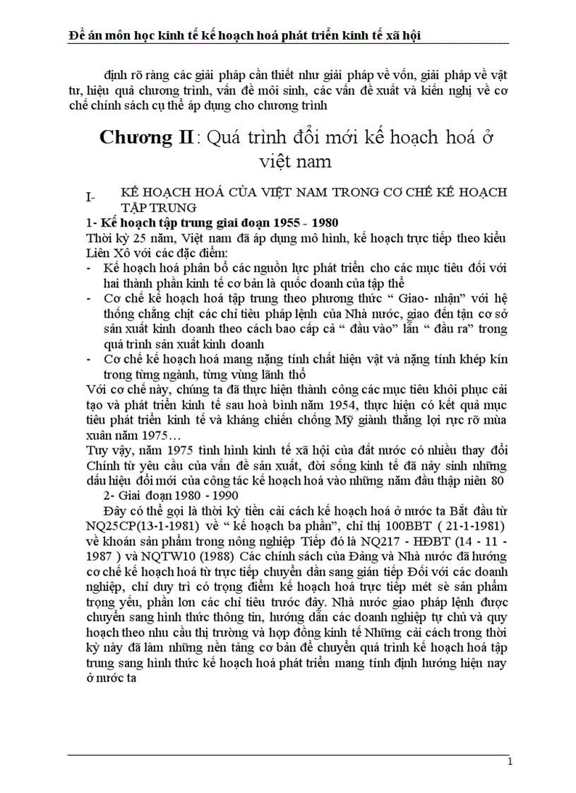 image for page Vai trò của kế hoạch hoá phát triển trong nền kinh tế thị trường và những vấn đề đổi mới trong công tác kế hoạch hoá ở Việt Nam hiện nay