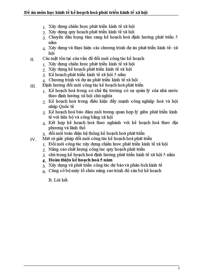 image for page Vai trò của kế hoạch hoá phát triển trong nền kinh tế thị trường và những vấn đề đổi mới trong công tác kế hoạch hoá ở Việt Nam hiện nay