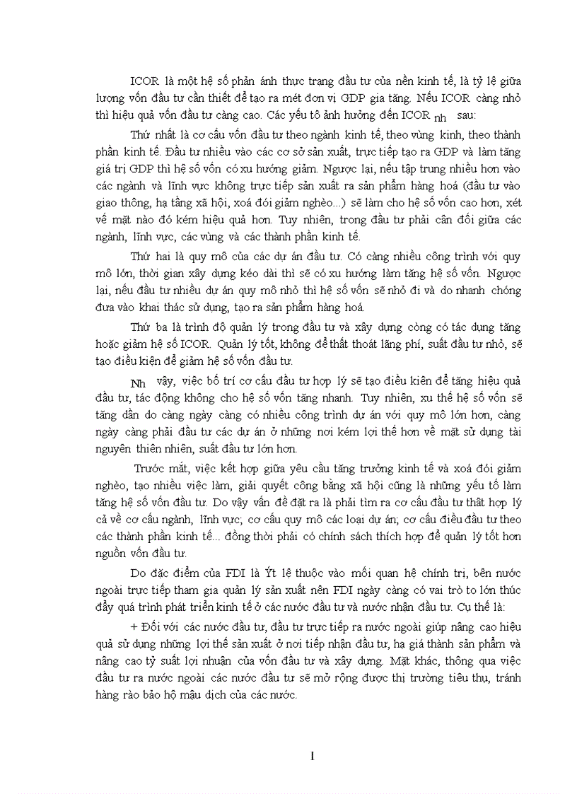 image for page Vai trò của đầu tư trực tiếp nước ngoài FDI đối với tăng trưởng kinh tế Việt Nam thời gian qua 1