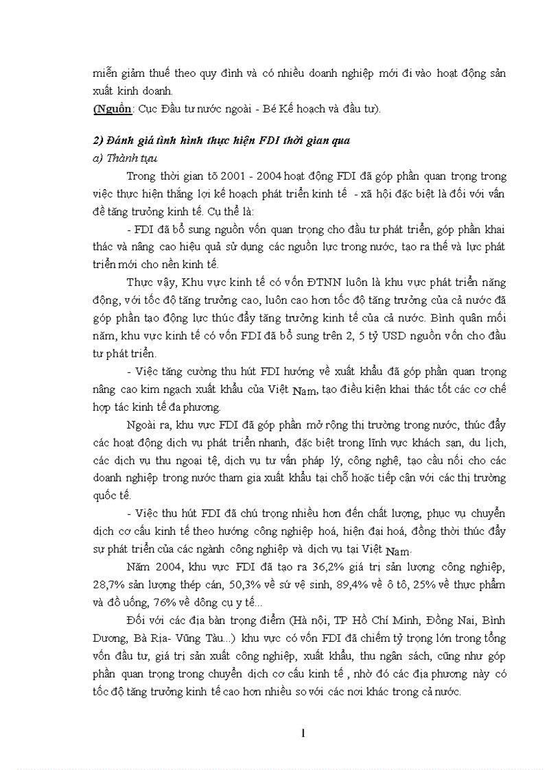 image for page Vai trò của đầu tư trực tiếp nước ngoài FDI đối với tăng trưởng kinh tế Việt Nam thời gian qua 1