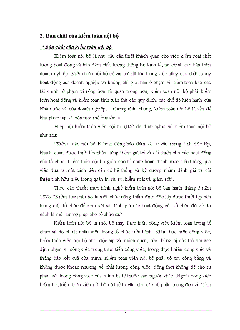image for page Vai trò của Kiểm toán nội bộ trong hệ thống kiểm soát nội bộ của doanh nghiệp 1