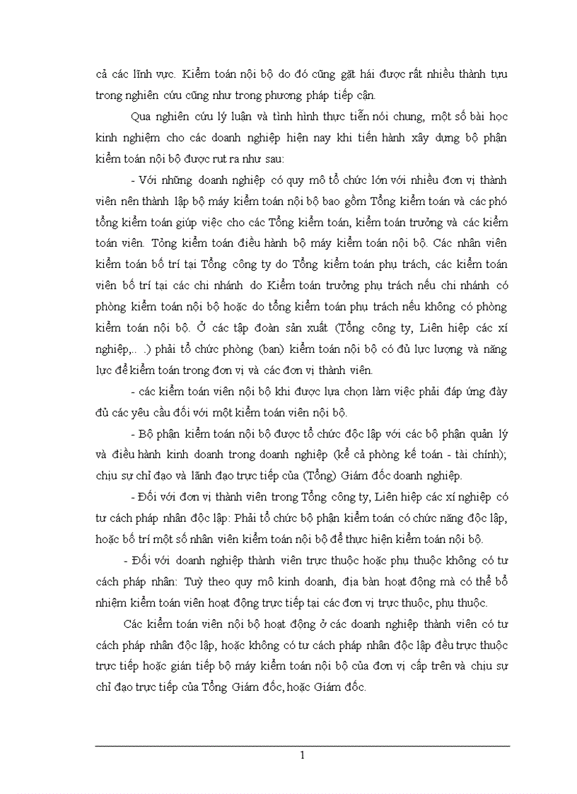 image for page Vai trò của Kiểm toán nội bộ trong hệ thống kiểm soát nội bộ của doanh nghiệp 1