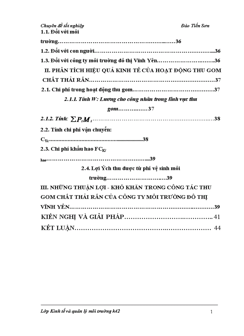 image for page Phân tích chi phí lợi ích của việc thu gom chất thải rắn ở các cơ sở sản xuất kinh doanh trên địa bàn tỉnh Vĩnh Phúc