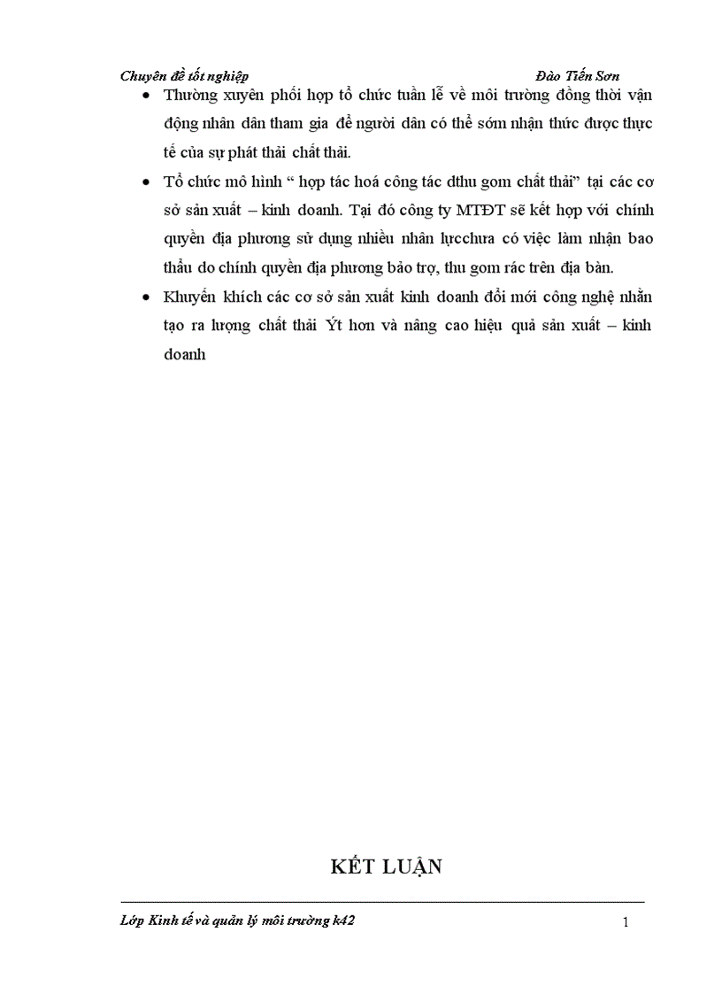 image for page Phân tích chi phí lợi ích của việc thu gom chất thải rắn ở các cơ sở sản xuất kinh doanh trên địa bàn tỉnh Vĩnh Phúc