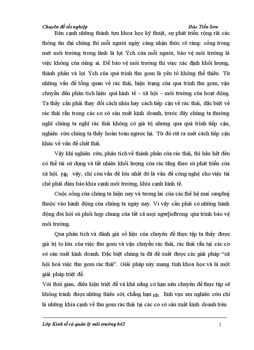 image for page Phân tích chi phí lợi ích của việc thu gom chất thải rắn ở các cơ sở sản xuất kinh doanh trên địa bàn tỉnh Vĩnh Phúc