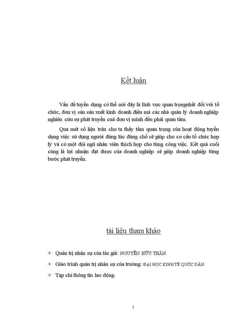 image for page Tuyển dụng là một hoạt động then chốt trong một tổ chức 1