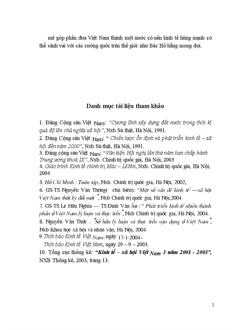 image for page Phát triển kinh tế tư nhân trong thời kì quá độ lên CNXH ở Việt Nam 1