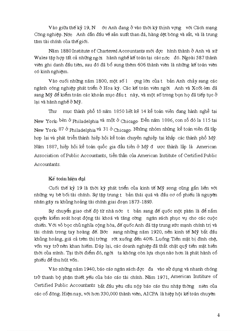 image for page Sự phát triển của kế toán trên thế giới và Việt Nam Các vấn đề đặt ra đối với kế toán Việt Nam trong xu thế toàn cầu hoá và hội nhập kinh tế quốc tế 1