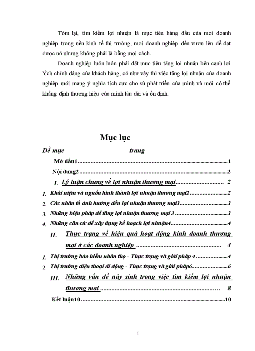 image for page Thực trạng về hiệu quả hoạt động kinh doanh thương mại ở các doanh nghiệp