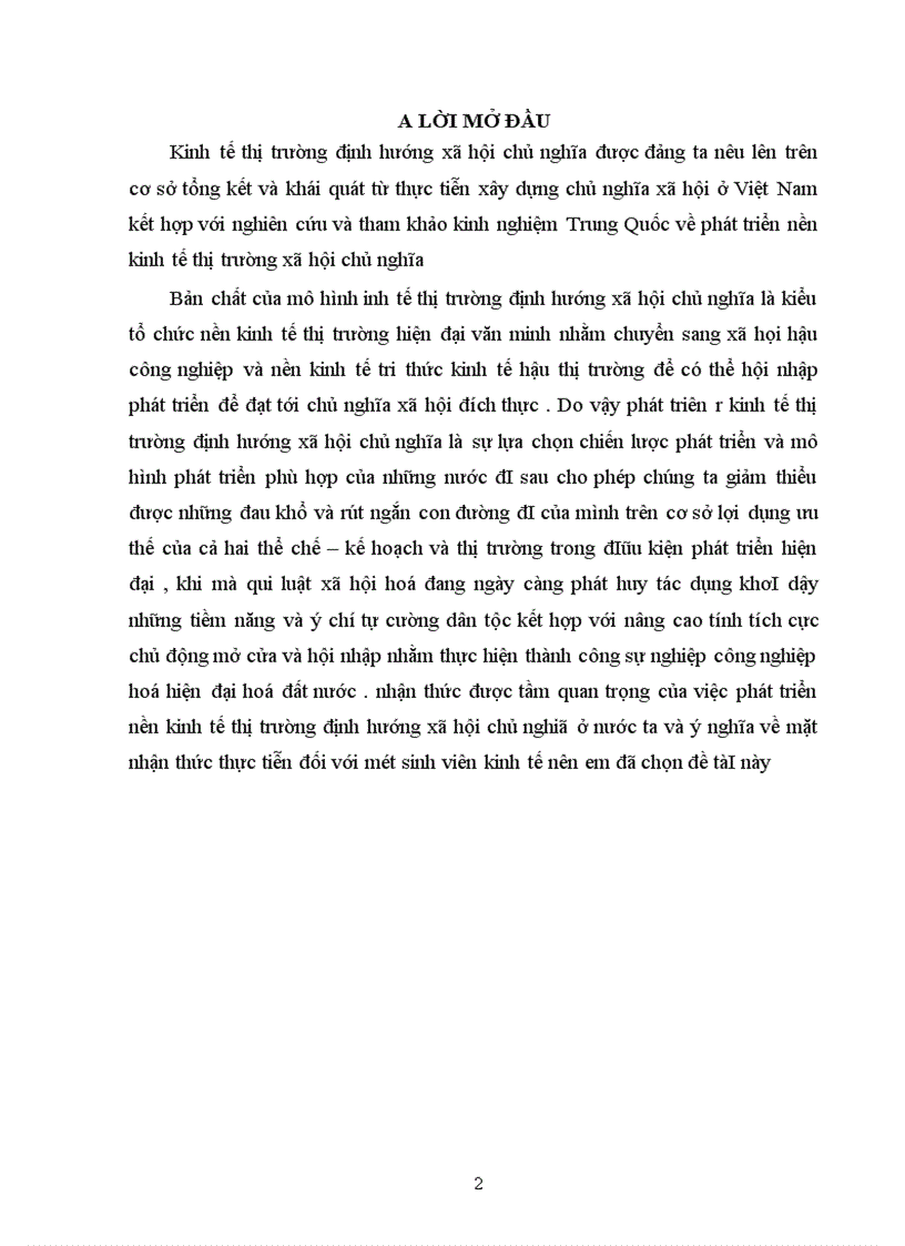 image for page Thực trạng của nền kinh tế htị trường ở nước ta hiện nay