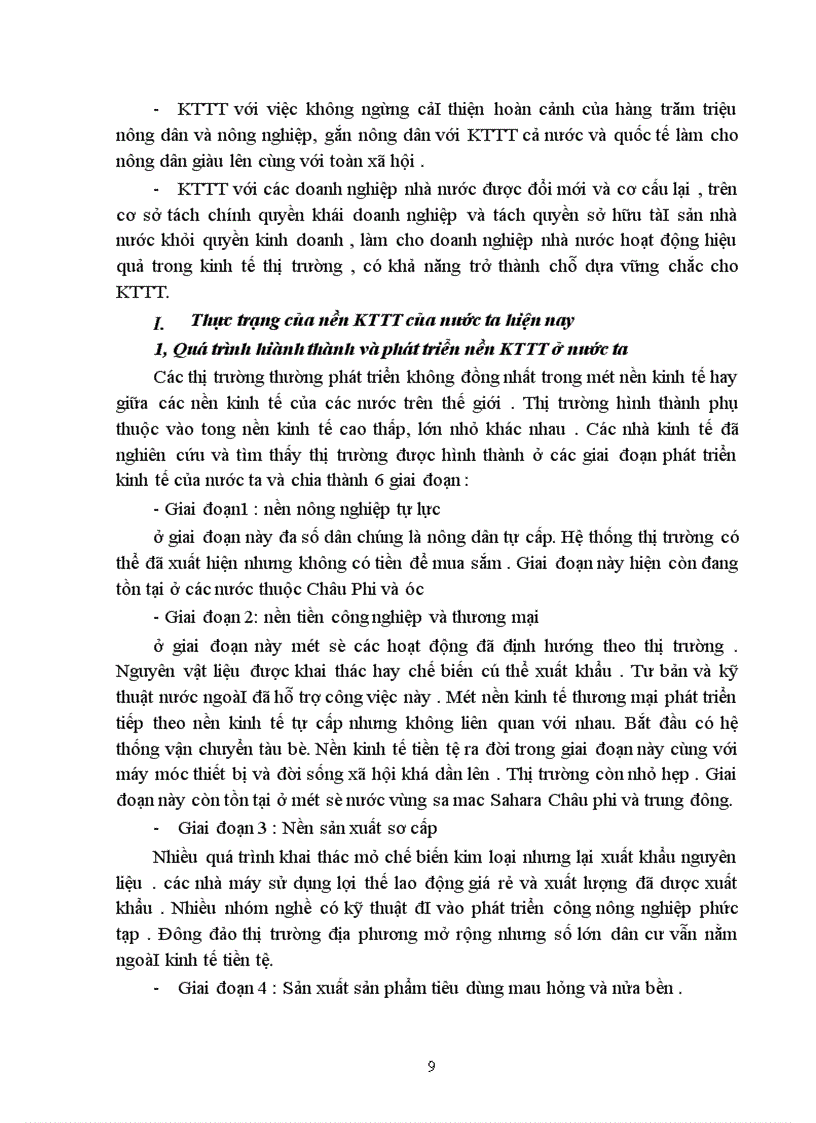 image for page Thực trạng của nền kinh tế htị trường ở nước ta hiện nay