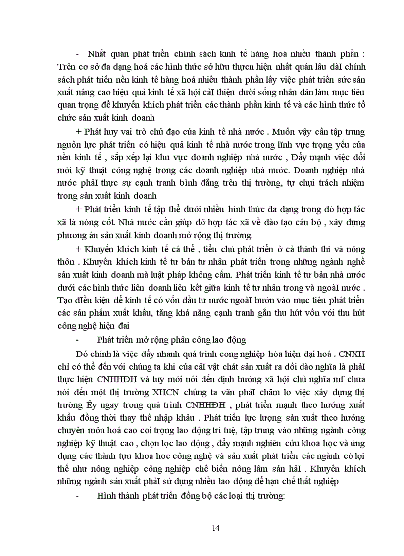 image for page Thực trạng của nền kinh tế htị trường ở nước ta hiện nay