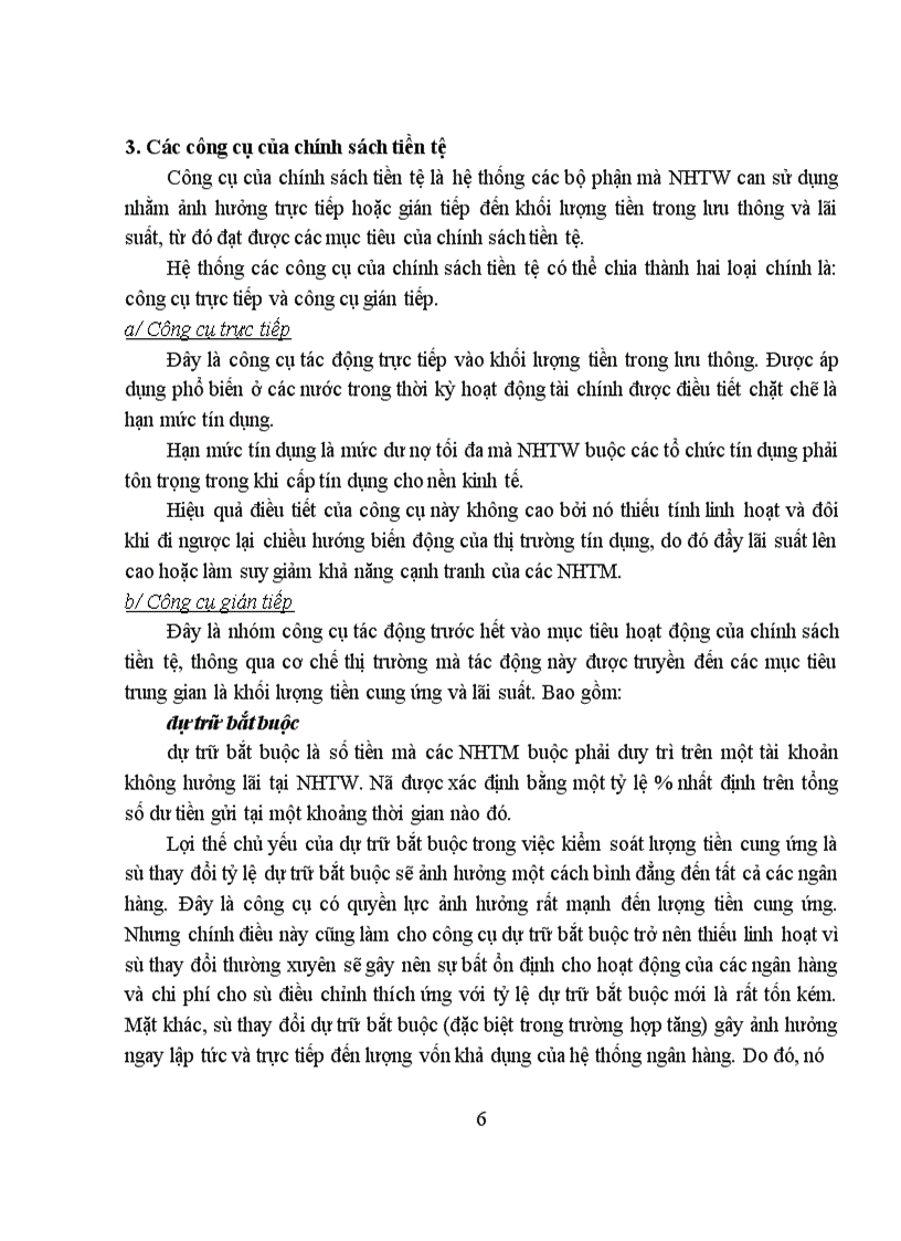image for page việc sử dụng công cụ nghiệp vụ thị trường mở trong điều hành chính sách tiền tệ