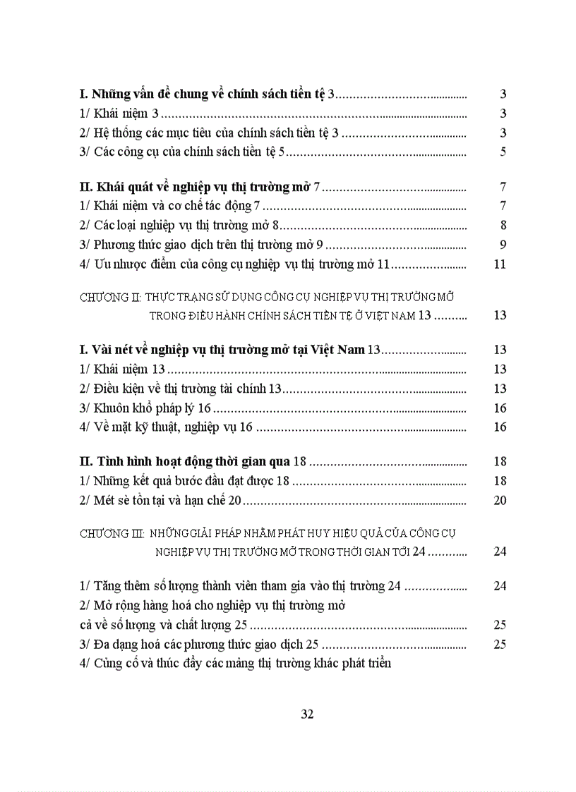 image for page việc sử dụng công cụ nghiệp vụ thị trường mở trong điều hành chính sách tiền tệ