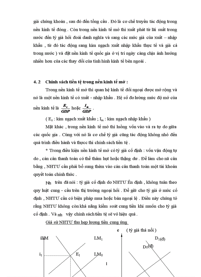 image for page Tác động của toàn cầu hoá đến chính sách tiền tệ và chính sách tiền tệ trong nền kinh tế mở