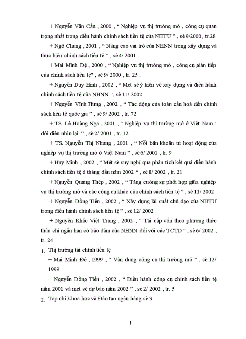 image for page Tác động của toàn cầu hoá đến chính sách tiền tệ và chính sách tiền tệ trong nền kinh tế mở