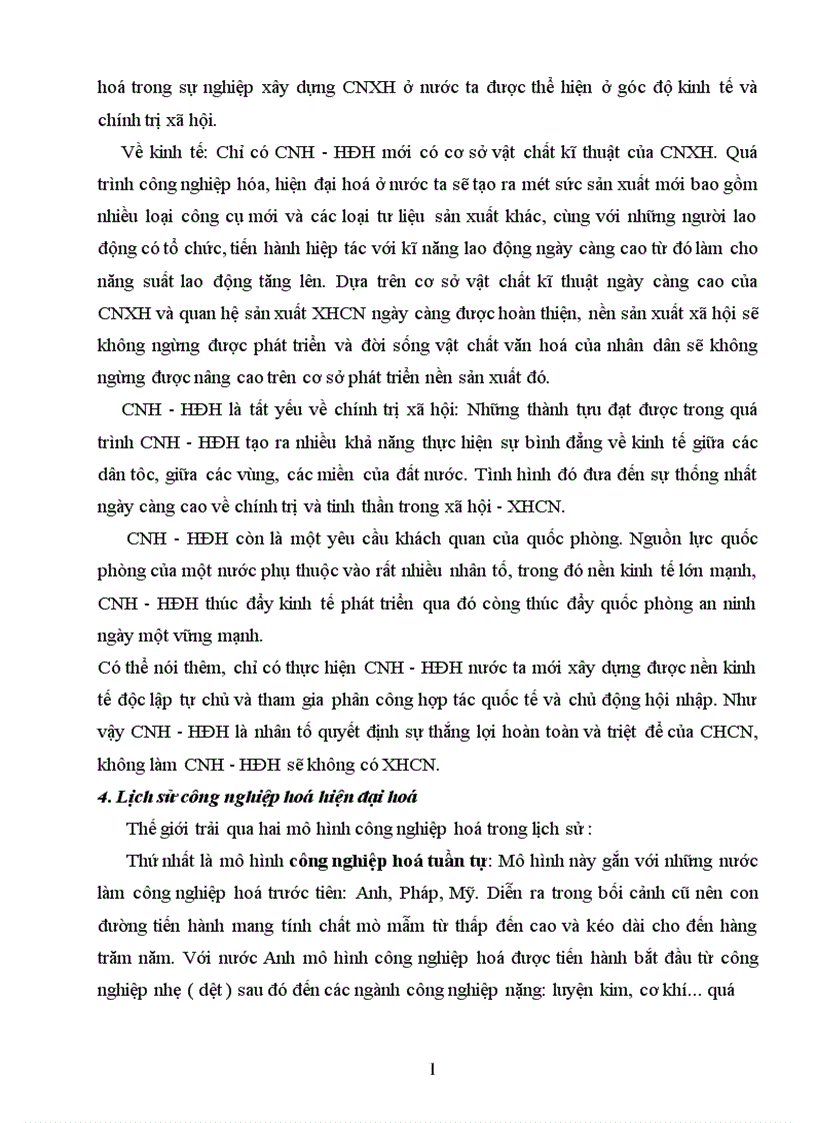 image for page Thực trạng nước ta và nội dung cơ bản của quá trình CNH HĐH 1