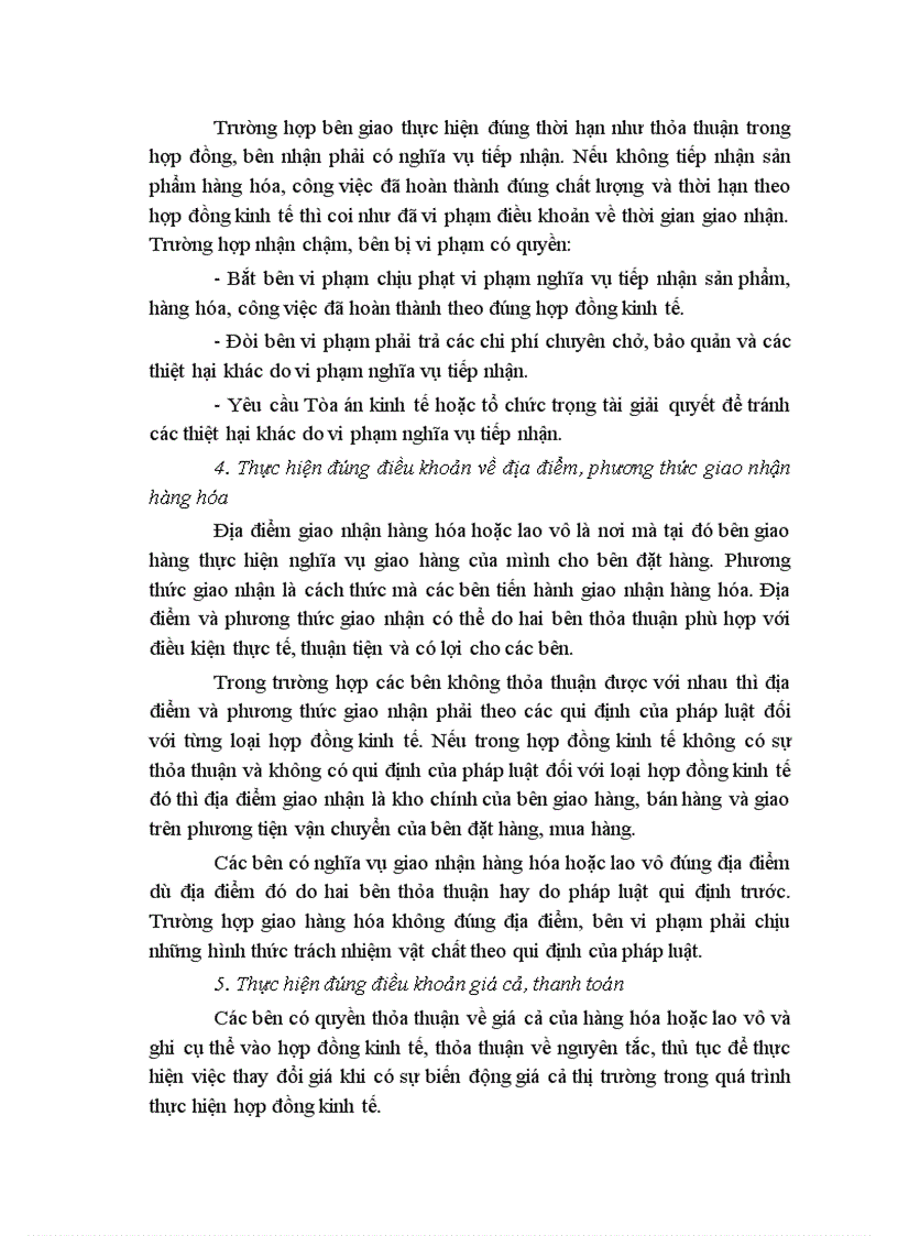 image for page Trách nhiệm vật chất do vi phạm hợp đồng kinh tế Trình bày một vụ tranh chấp hợp đồng kinh tế trước tòa án và trách nhiệm của bên vi phạm 1