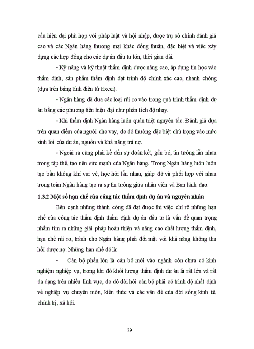 image for page Hoạt động thẩm định và giải pháp nâng cao hiệu quả thẩm định tại Chi nhánh Ngân hàng Nông nghiệp và Phát triển nông thôn Nam Hà Nội 1
