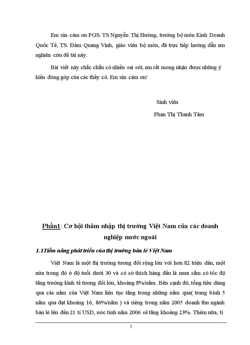 image for page Việt Nam gia nhập WTO Cơ hội thâm nhập thị trường Việt Nam của các tập đoàn bán lẻ quốc tế và một số tác động của nó đối với doanh nghiệp trong nước 1