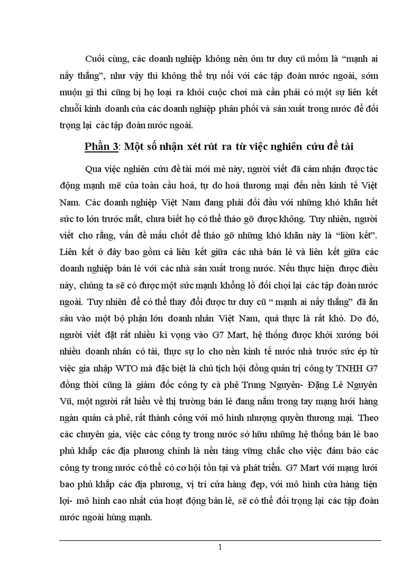 image for page Việt Nam gia nhập WTO Cơ hội thâm nhập thị trường Việt Nam của các tập đoàn bán lẻ quốc tế và một số tác động của nó đối với doanh nghiệp trong nước 1