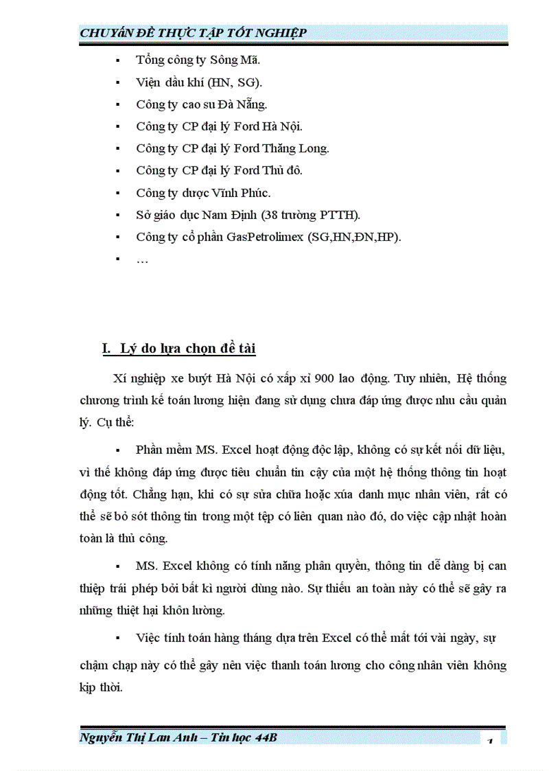 image for page Phân tích thiết kế và xây dựng hệ thống tính lương cho Xí nghiệp xe buýt Hà Nội