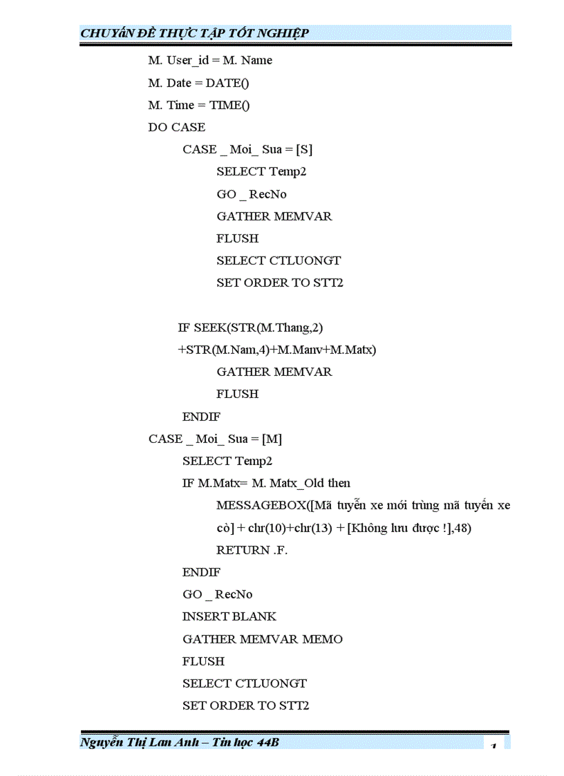 image for page Phân tích thiết kế và xây dựng hệ thống tính lương cho Xí nghiệp xe buýt Hà Nội