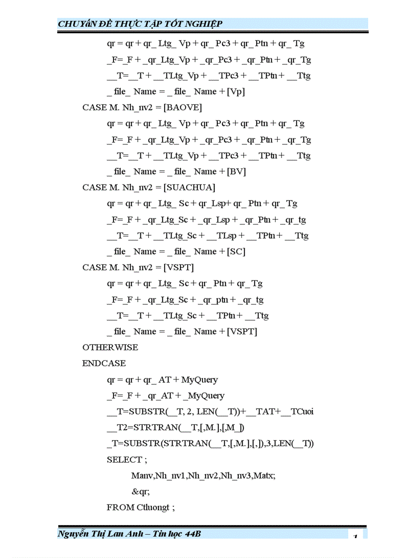 image for page Phân tích thiết kế và xây dựng hệ thống tính lương cho Xí nghiệp xe buýt Hà Nội
