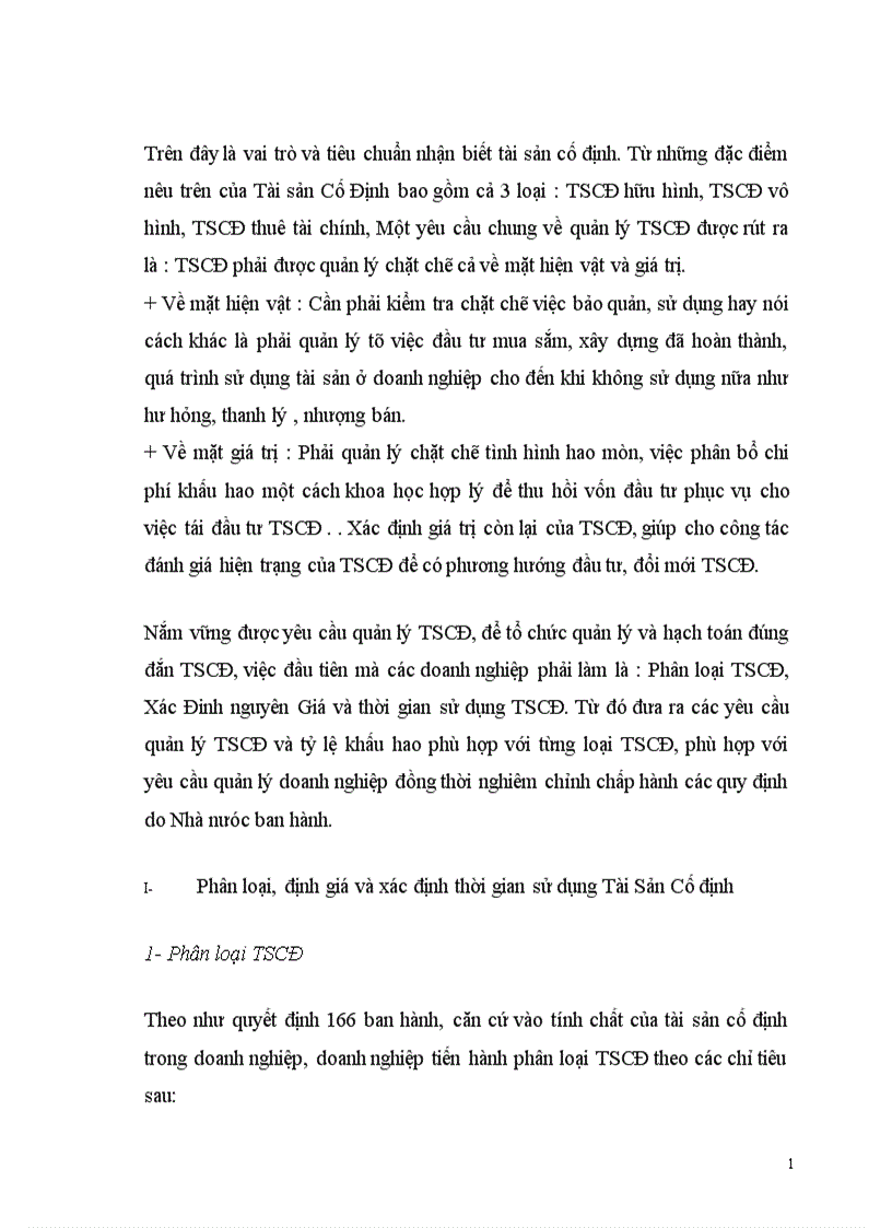 image for page Một Số Vấn Đề Về Tổ Chức Quản Lý Và Hạch Toán TSCĐ hiện nay trong các doanh nghiệp 1