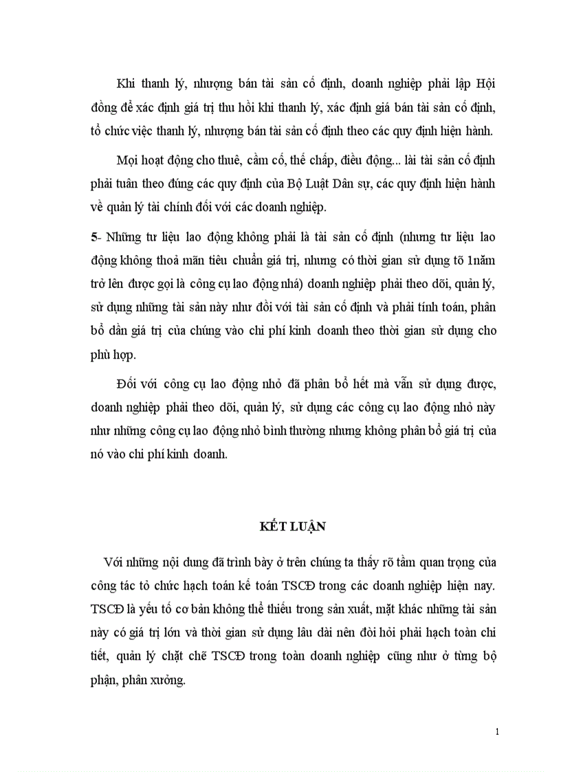 image for page Một Số Vấn Đề Về Tổ Chức Quản Lý Và Hạch Toán TSCĐ hiện nay trong các doanh nghiệp 1