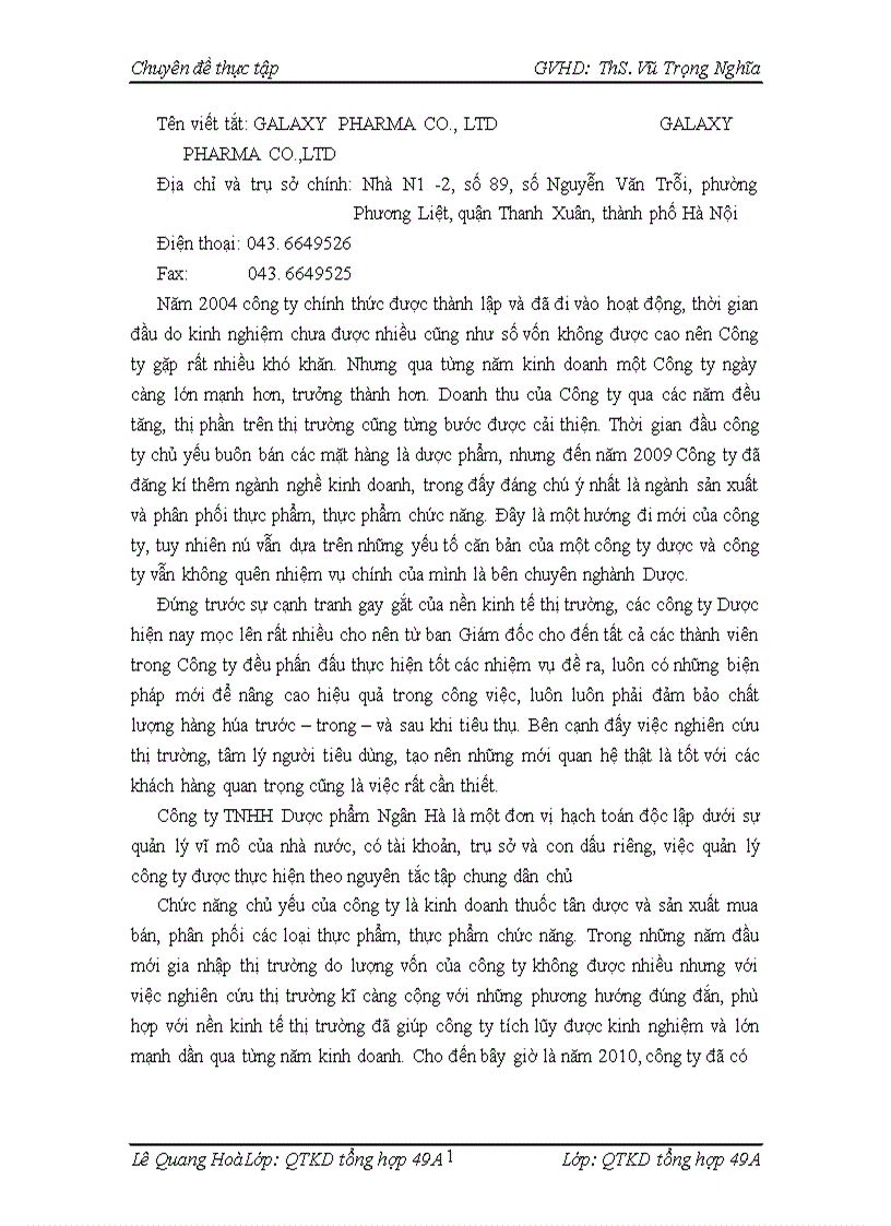 image for page Xây dựng chiến lược marketing cho nhóm sản phẩm thực phẩm chức năng tại công ty dược phẩm ngân hà 1